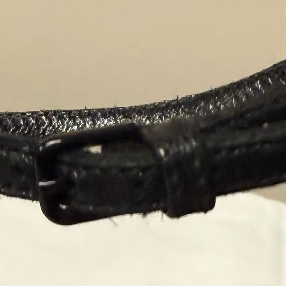 Saint Laurent Blue Satin Jodie Peep Toe Platform, EUC, Size 38 (8.) - Picture 10 of 16